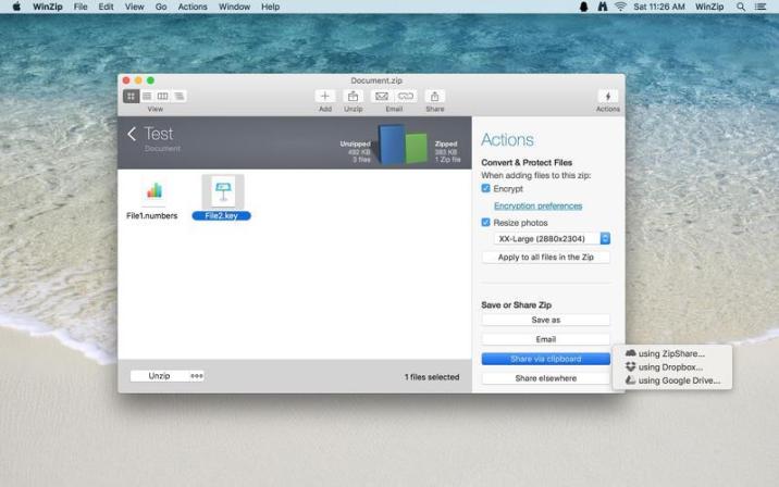 winzip for mac activation code free